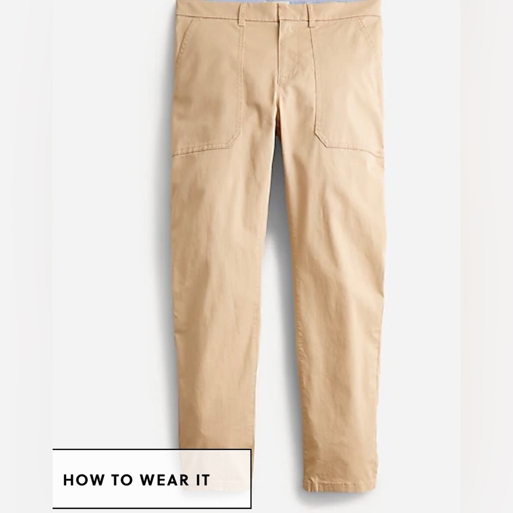 NWT J.Crew chino pant, Size 31